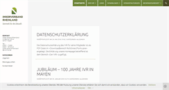 Desktop Screenshot of imkerverbandrheinland.de